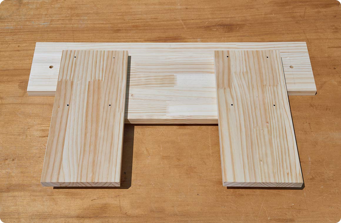 A、B、Cを固定した状態。