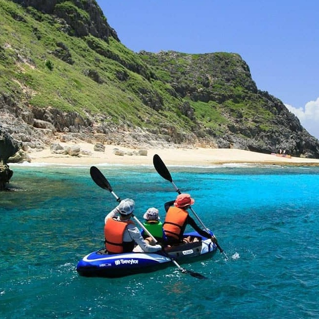 人気沸騰！ インフレータブルカヤックでお手軽クルージング