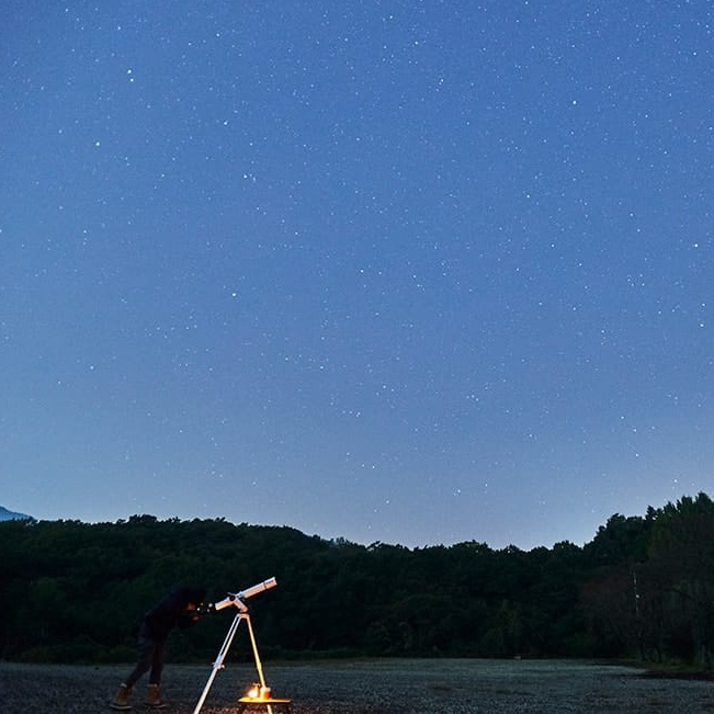 キャンプ場で宇宙旅行！ 天体観測の楽しみかた