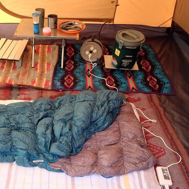 冬キャンプをあたたかく過ごすAC電源活用術