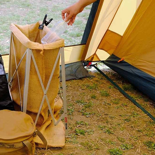 キャンプのゴミ箱はどうすれば いい？工夫やアイデアをご紹介