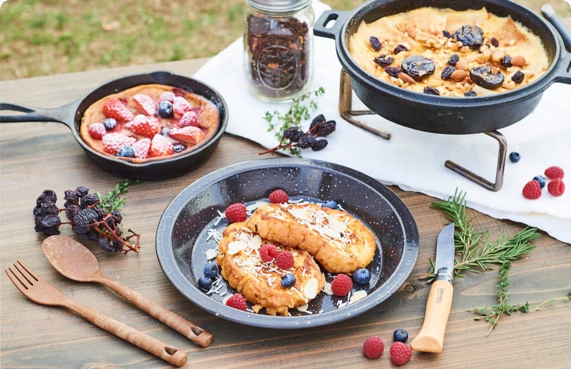 食後のデザートも手作りで！