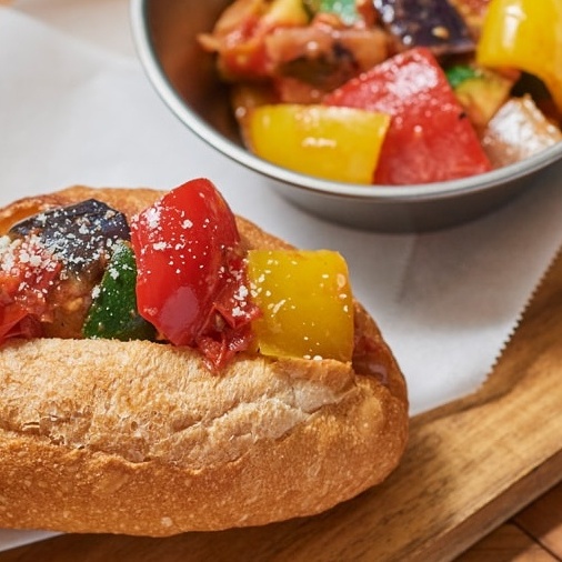 夏野菜もりもりドッグ