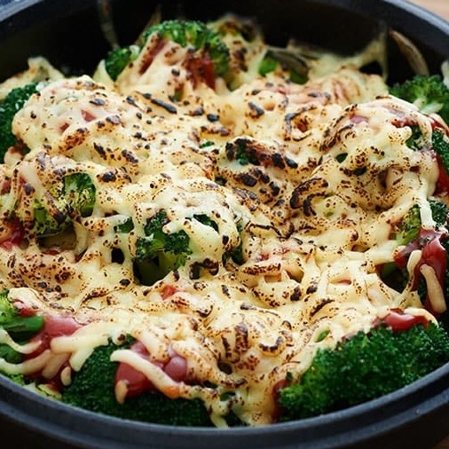 チキンとブロッコリーのチーズ焼き