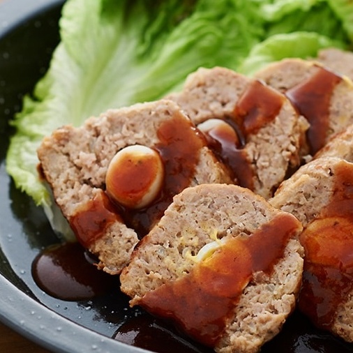 アルミホイルで作るミートローフ