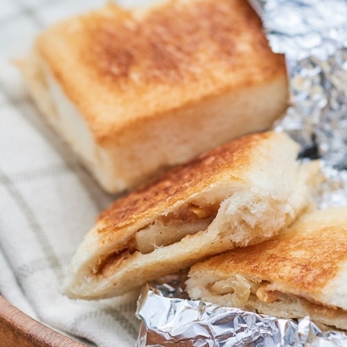 サンドイッチパンで作るスイーツ