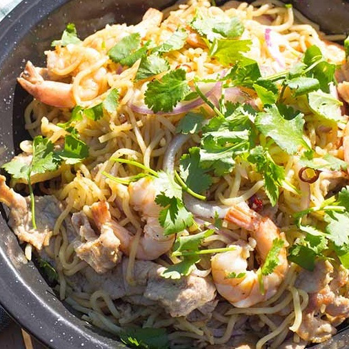 ヤムウンセン風焼きそば