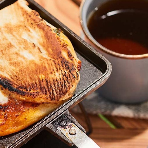 ナンで作るマルゲリータ