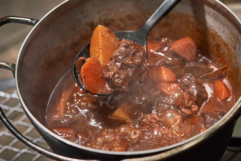 簡単無水ビーフシチュー