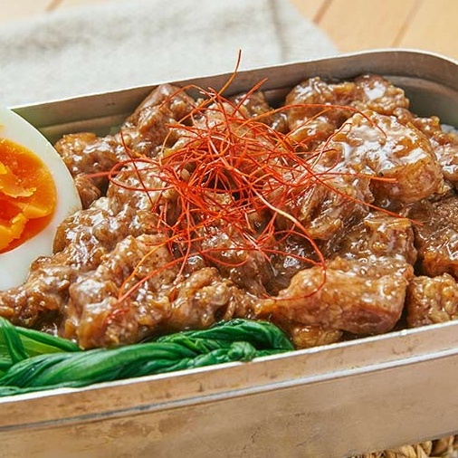 ルーロー飯風・豚肉の煮込み