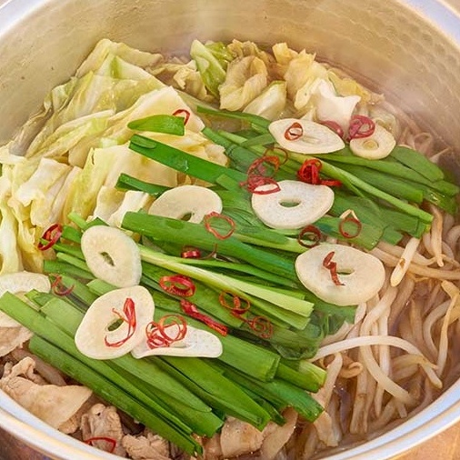 もつ鍋風豚バラ鍋