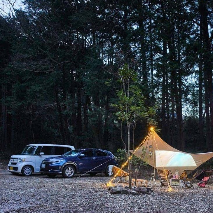 プライベート感を満喫！貸し切りキャンプを楽しみ隊！