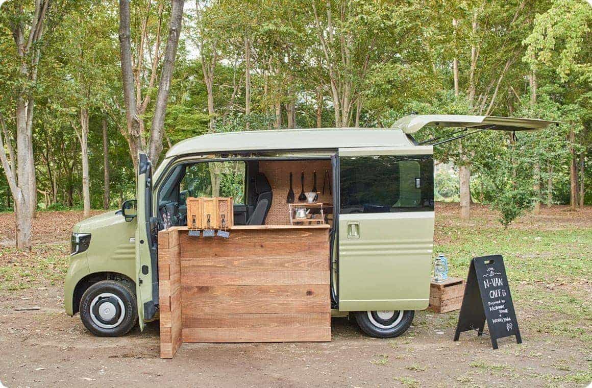 完成したN-VANカフェの画像