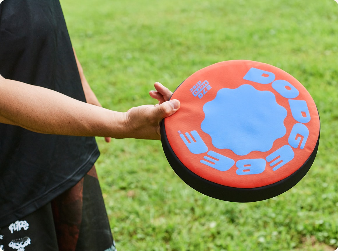 ディスクの持ち方