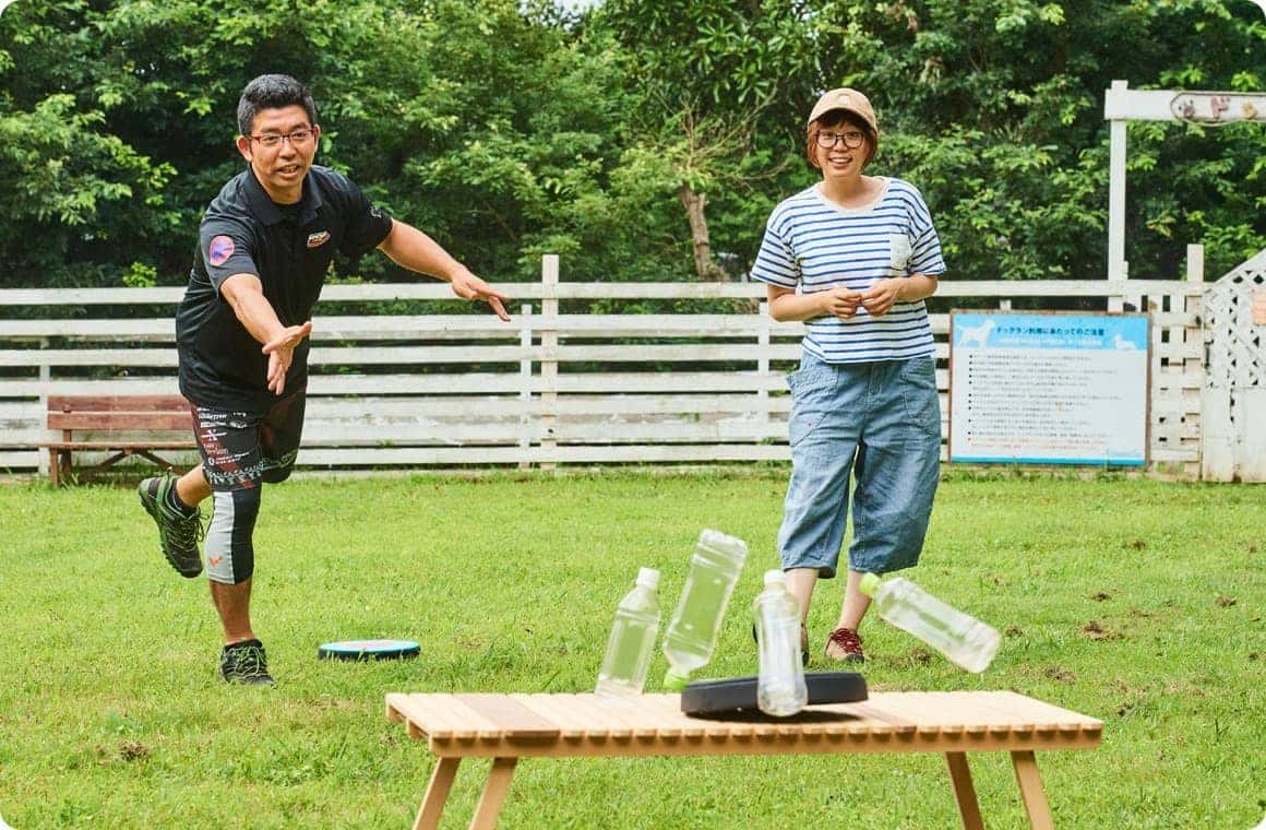 ペットボトルボウリング