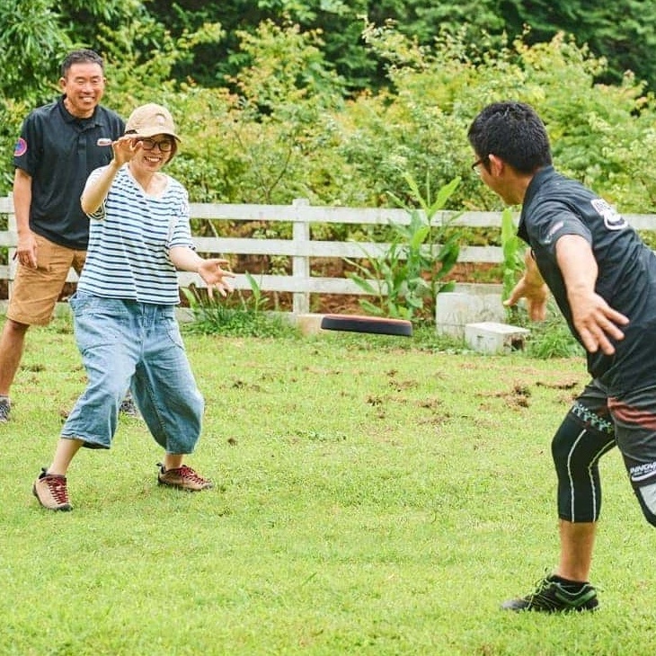 ドッヂビーでとことん遊ぼう！ キャンプ場でできる色々な遊び方