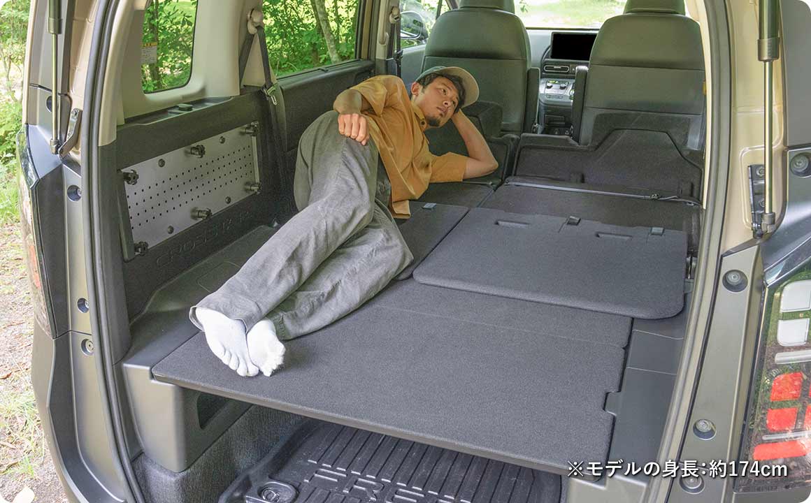 フリードの車中泊の使い勝手2