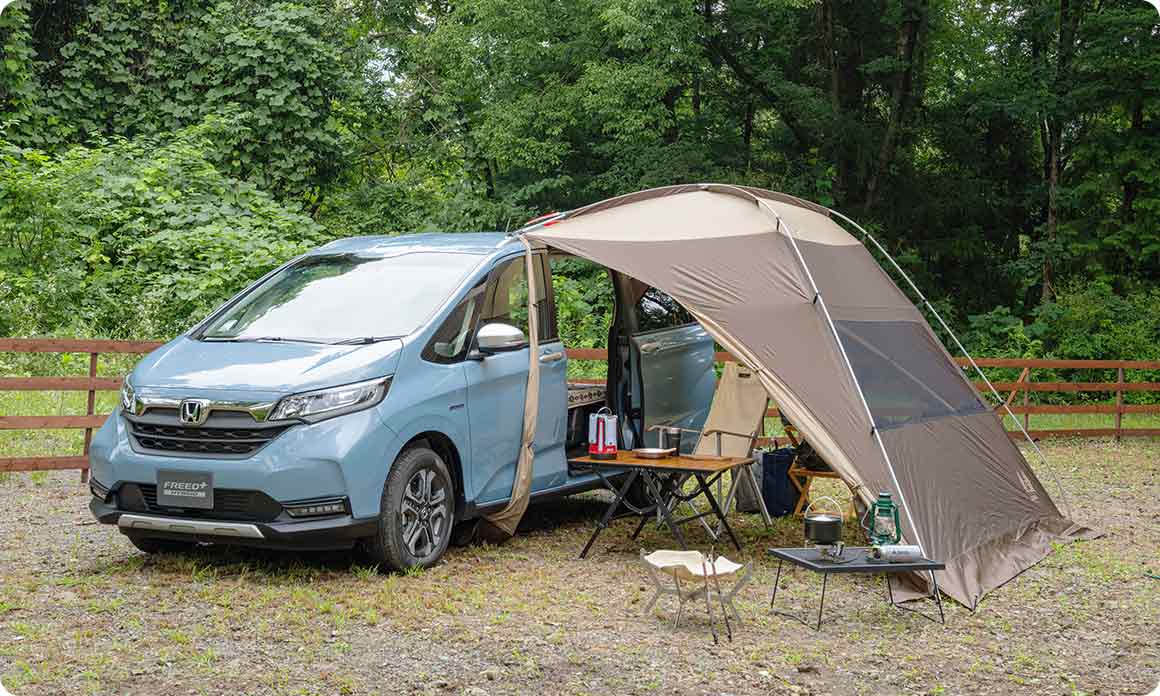「フリード＋（2022年5月終了モデル）」の 車中泊の使い勝手を検証！