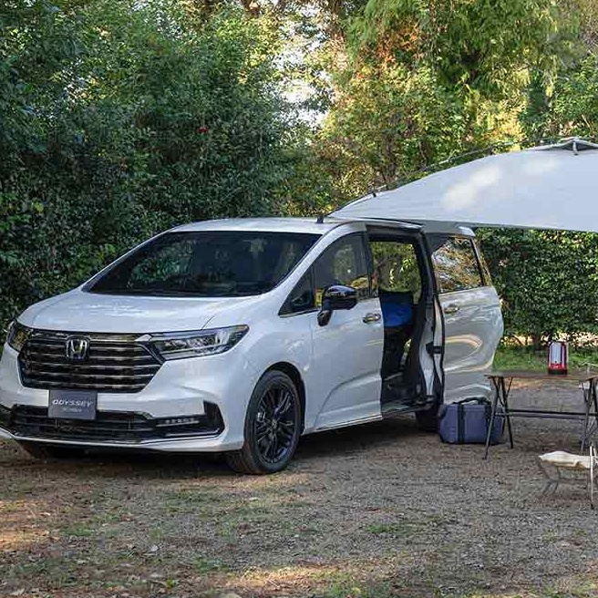 「オデッセイ」の 車中泊の使い勝手を検証！