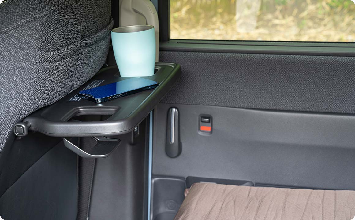 厚手のマットで凸凹を緩和！