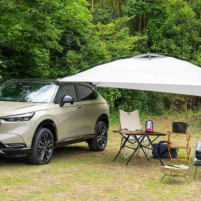 「ヴェゼル」の 車中泊の使い勝手を検証！