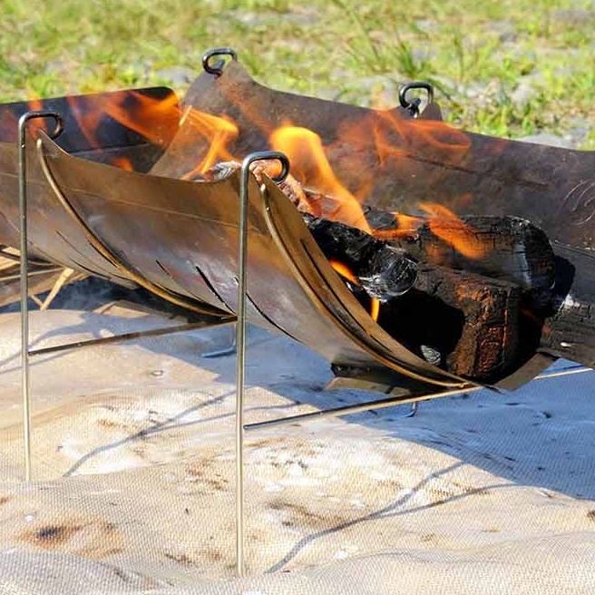 焚き火シートの種類や選ぶ際のポイント