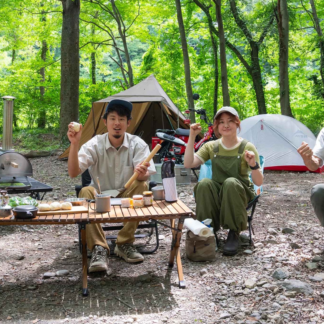 グルキャンでオリジナルピザ作り対決！（前編）〜好きなHonda車で集合！編