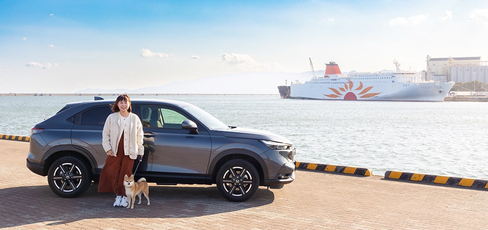 愛犬とクルマで九州を自由に満喫！「さんふらわあ」で行く3泊4日の旅