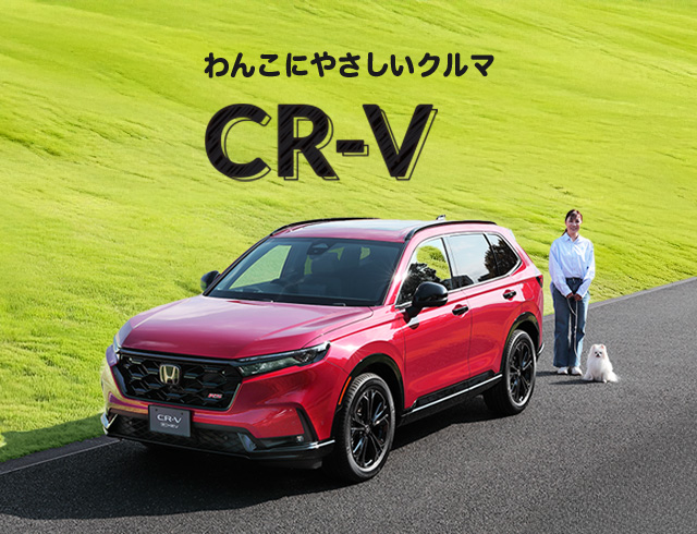 愛犬家目線で「CR-V」をじっくりチェック！