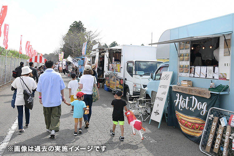 画像：グルメコーナー