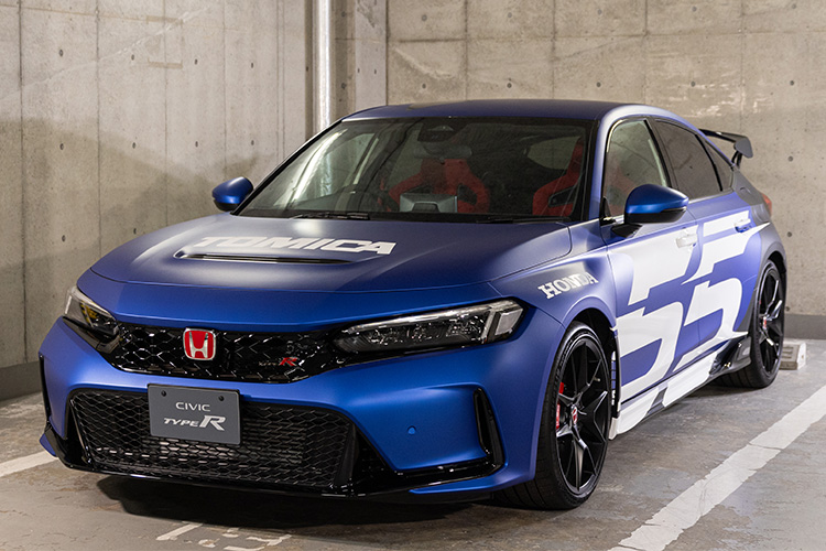 画像：トミカ55周年 CIVIC TYPE R 展示