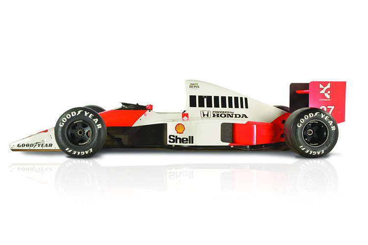 画像：McLaren Honda MP4/5B 記念撮影