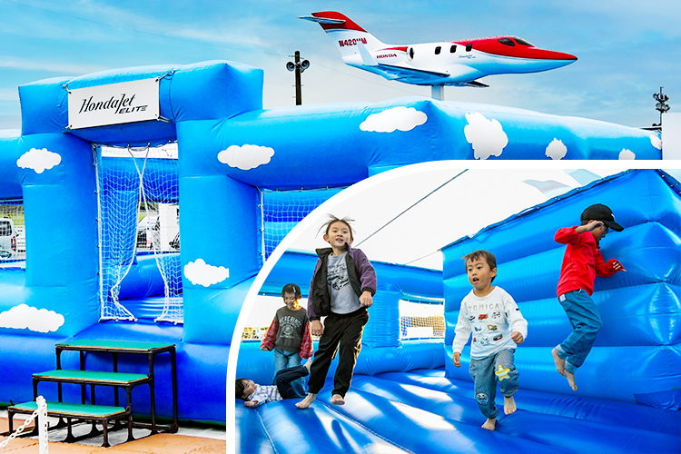 画像：HondaJet ふあふあバルーン