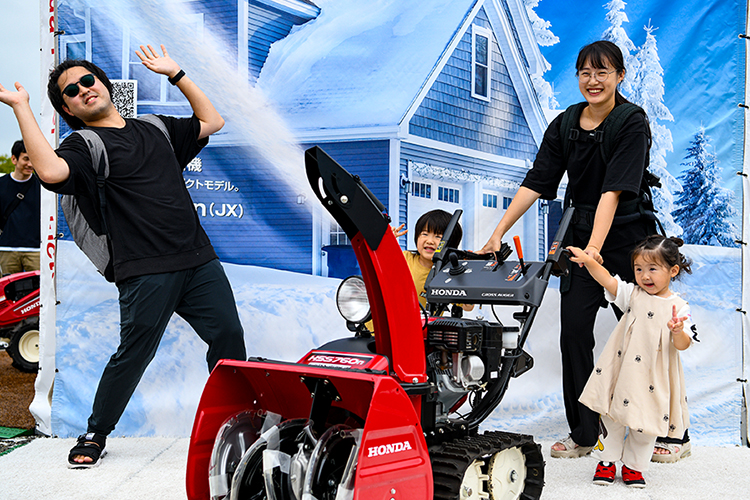 画像：Hondaパワープロダクツの世界