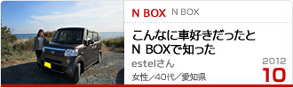 2012�N10���̉Ƒ���c��� N BOX