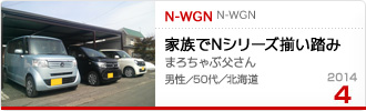 2014�N4���̉Ƒ���c��� N-WGN