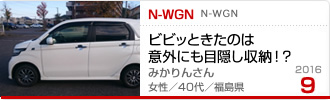 2016�N9���̉Ƒ���c��� N-WGN