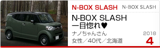 2018�N4���̉Ƒ���c��� N-BOX SLASH