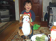 �~�j�o���ɃX�|�[�c���߂ĉ��������̂��I