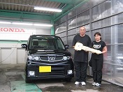Honda����ɑ��k���ėǂ������B