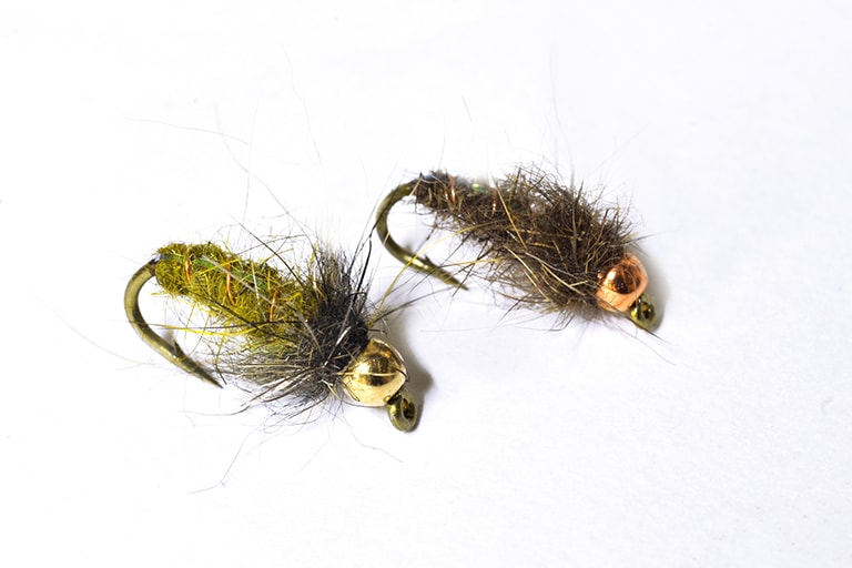 3月に訪れた際に使用したニンフ。今の時期はドライでも出てくれます