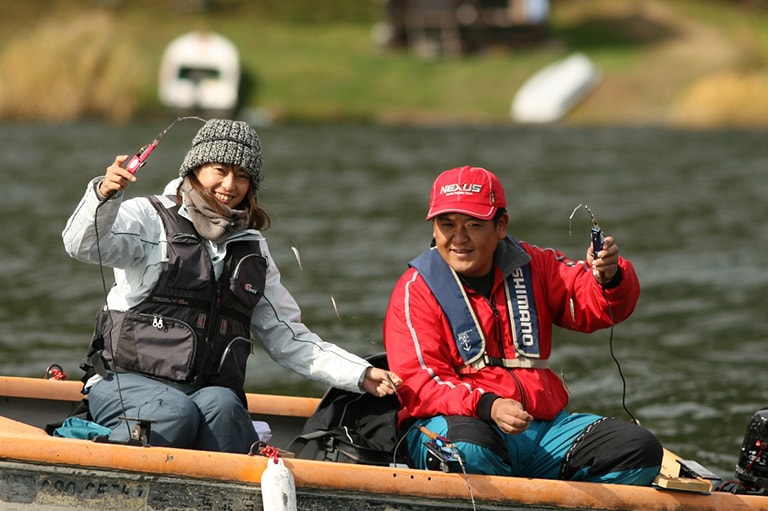 長野県／木崎湖のワカサギ