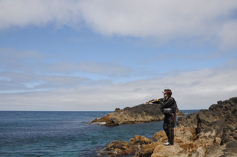 北海道／積丹半島のアイナメ