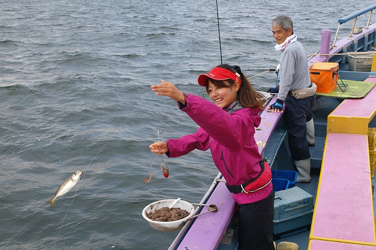 神奈川県／東京湾のライトアジ釣り