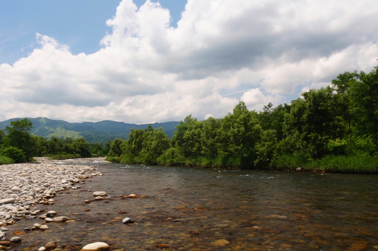 新潟県／越後湯沢・魚野川のヤマメ＆イワナ釣り