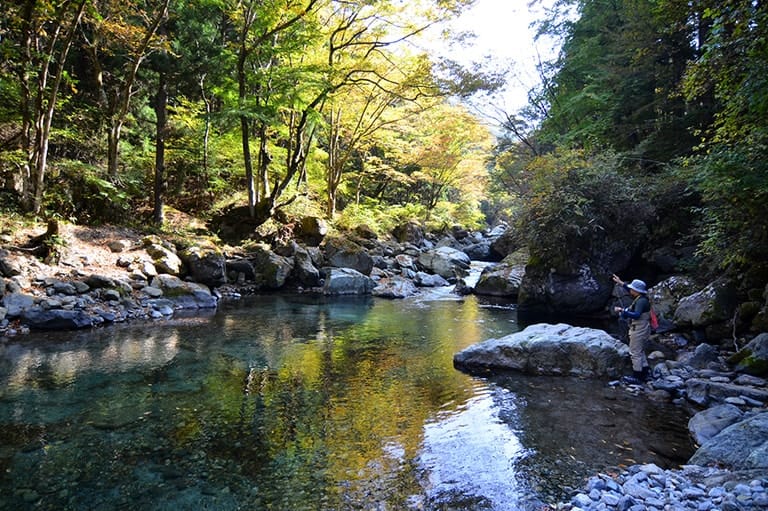 山梨県／Berry Park in FISH ON! 鹿留のトラウト