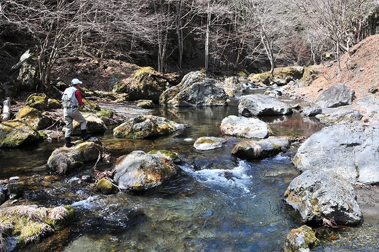 群馬県／神流川のヤマメ・イワナ