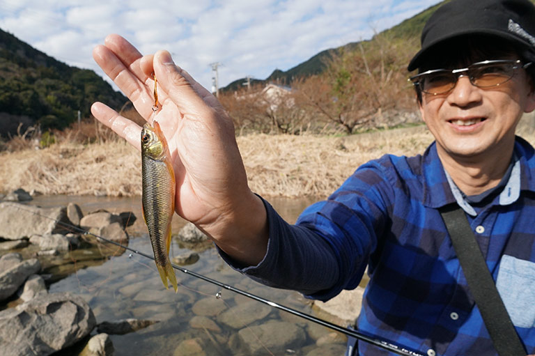 初めての「カワムツのルアー釣り（川ムツング）」入門