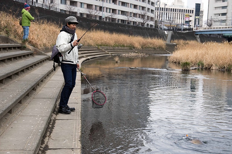 大ものが掛かっても慌てずに
