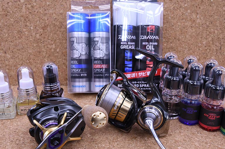 オイルを差す頻度は？場所は？リールの簡単メンテナンス法